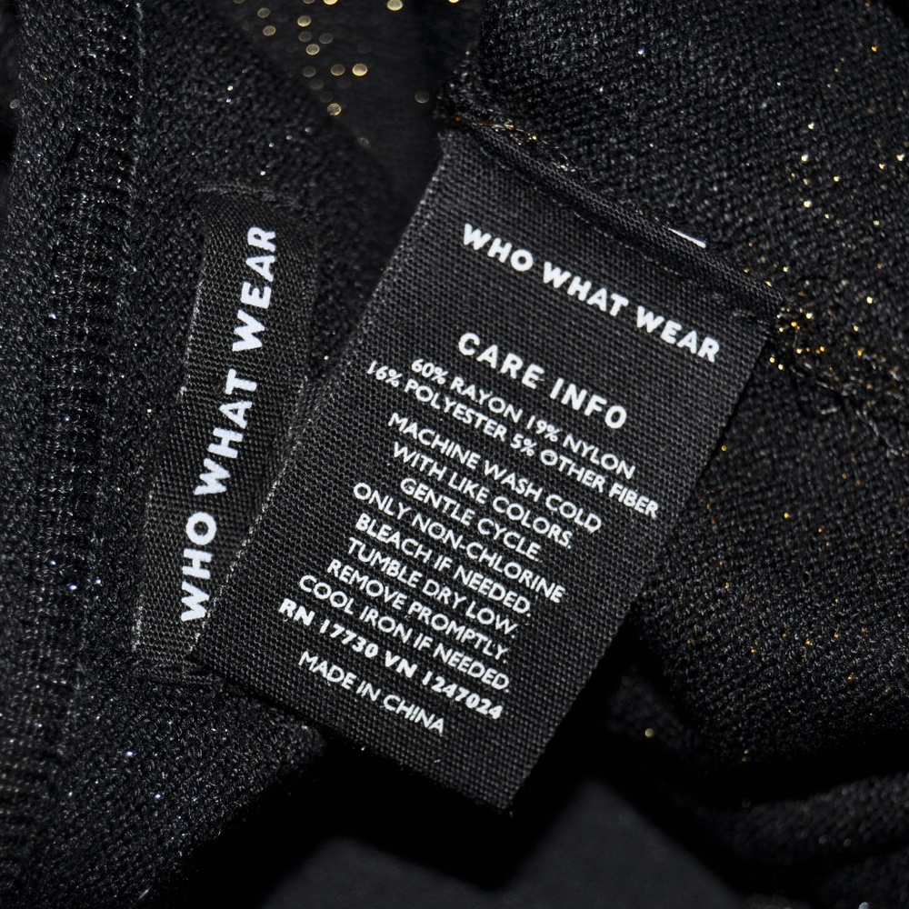 New WWW Metallic Stripe Crew Pullover Sweater [D2] - Picture 6 of 8